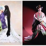 The Tale of Genji: The Broom tree 4 Junihitoe layered robes — Heian court clothing