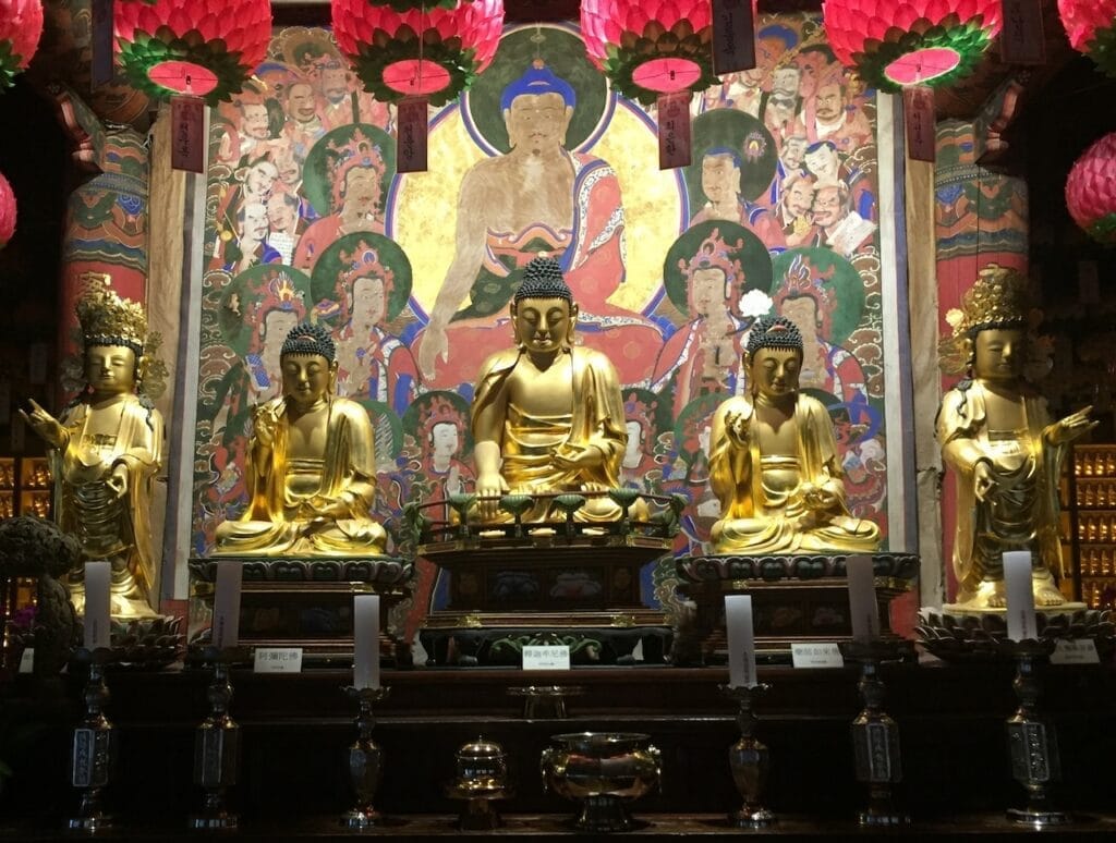 when the buddha fell, I woke up.