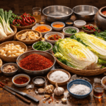 Kimchi ingredients — Korean fermentation tradition